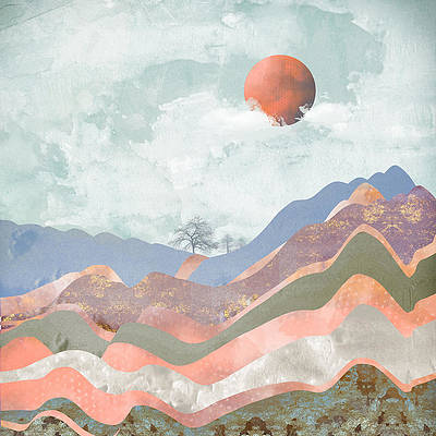 Wall Art - Digital Art - Journey to the Clouds by Katherine Smit