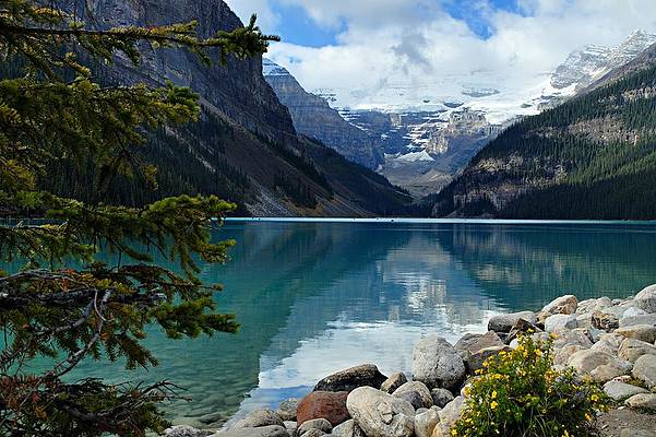 Wall Art - Photograph - Lake Louise 2 by Larry Ricker