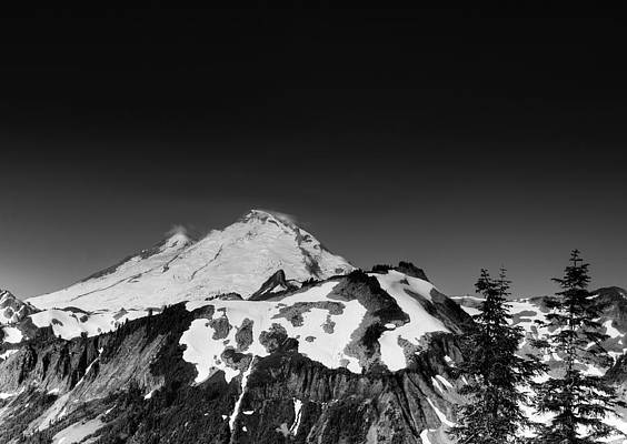 Wall Art - Photograph - Mount Baker in Washington by Brendan Reals
