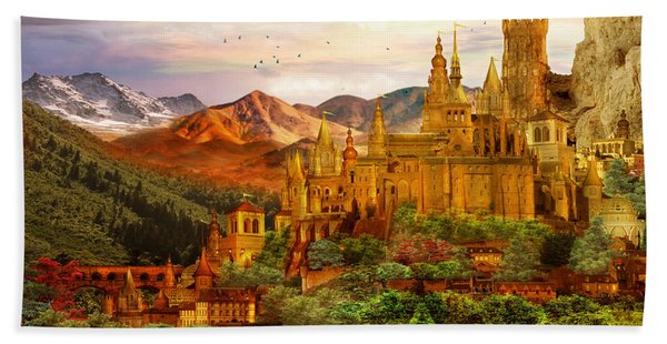 City Of Gold Beach Towel