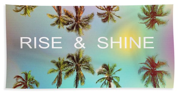 Palm Trees Beach Towel