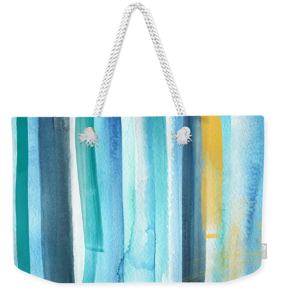 Summer Surf- Abstract Painting Weekender Tote Bag