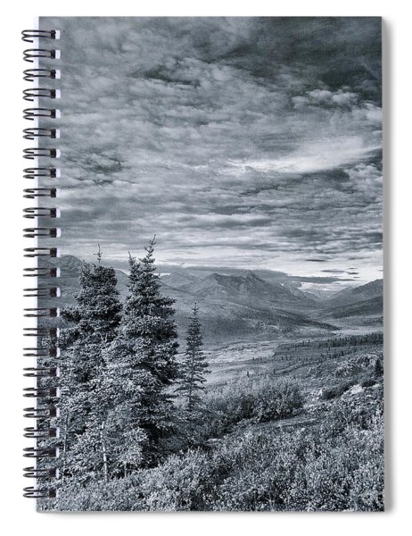 Land Shapes 18 Spiral Notebook by Priska Wettstein