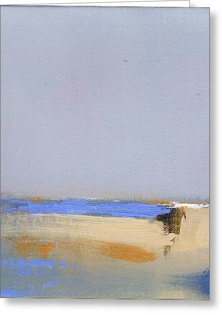 January Harbor Greeting Card