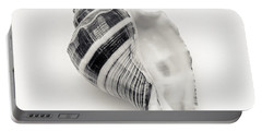 Striped Sea Shell 2 Portable Battery Charger