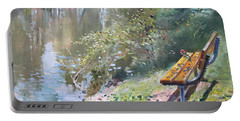 A Rose On The Bench Portable Battery Charger