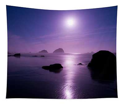 Moonlight Reflection Tapestry