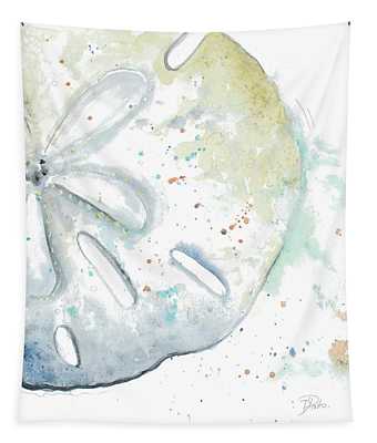 Water Sand Dollar Tapestry