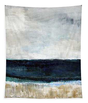 Beach- Abstract Painting Tapestry