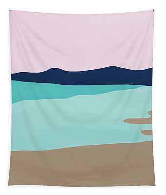 Beach Cove- Art By Linda Woods Tapestry