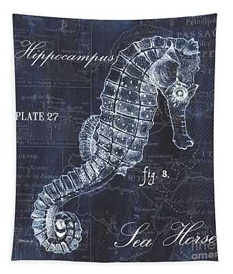 Indigo Verde Mar 1 Tapestry