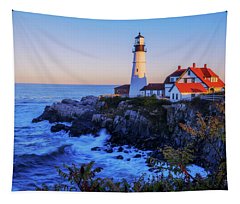 Portland Head Light Ii Tapestry