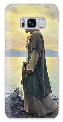 Galaxy Case - Walk with Me  by Greg Olsen