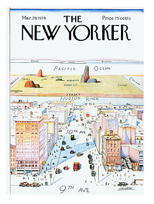 New Yorker March 29, 1976 Poster