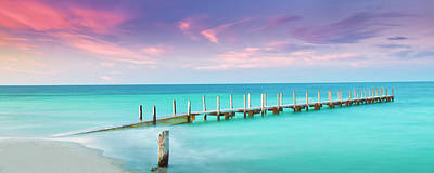 Aqua Waters Poster