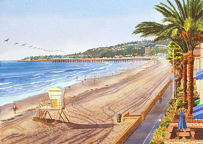 Mission Beach San Diego Poster