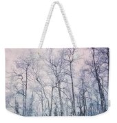 Winter Forest Weekender Tote Bag by Priska Wettstein